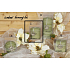 Lima Wellness Present Borový les aroma svíčka zelená válec 70 x 80 mm 1 kus