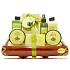 Raphael Rosalee Cosmetics Oliva sprchový gel 190 ml + tělové mléko 190 ml + tělový sprej 100 ml + tělový peeling 50 ml + tělový krém 50 ml + sůl do koupele 200 g + toaletní mýdlo 100 g, kosmetická sada