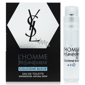 Yves Saint Laurent L Homme Cologne Bleue toaletní voda pro muže 1,2 ml s rozprašovačem, vialka