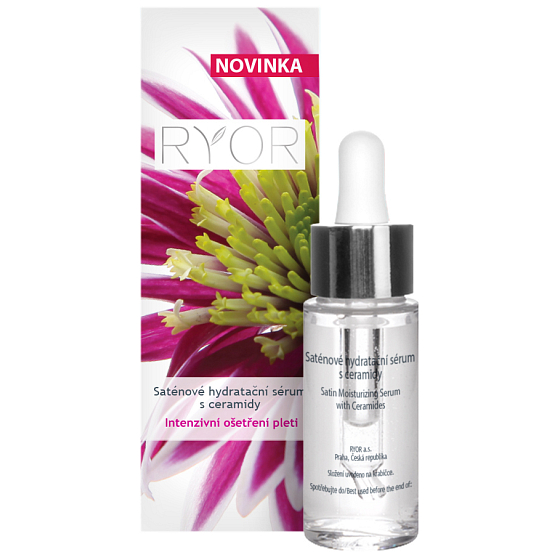 Ryor Intensive Care saténové hydratační sérum s ceramidy kapátko 15 ml