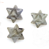 Labradorit merkaba hmatka z přírodního kamene 13 mm,1 kus, kámen proměny