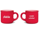 Nekupto Jmenný mini hrníček Adéla 100 ml