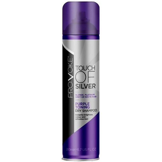 Pro: Voke Touch of Silver suchý šampon s fialovým pigmentem proti žlutým tónům vlasů 200 ml