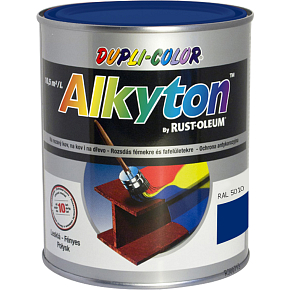 Dupli-Color Alkyton Lesk, samozákladová barva na rez, Ral 5010 enziánová modrá, 750 ml Dupli-Color Alkyton Lesk, samozákladová barva na rez, Ral 5010 enziánová modrá, 750 ml