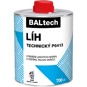 BALTECH technický líh P6413, 700 ml BALTECH technický líh P6413, 700 ml