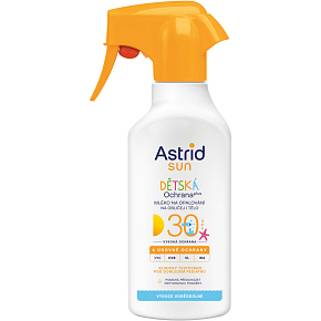 Astrid Sun Kids OF 30 dětské mléko na opalování ve spreji, 200 ml