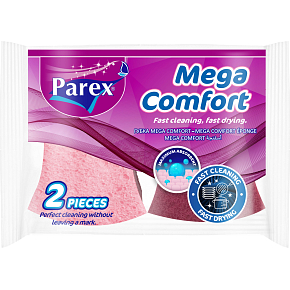 Parex Mega Comfort houba na nádobí s ochranou nehtů, 2 ks