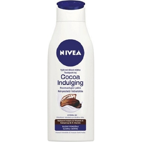 Nivea Cocoa Indulging Výživné tělové mléko pro suchou pokožku 250 ml