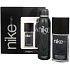 Nike Man parfémovaný deodorant sklo pro muže 75 ml + deodorant sprej 200 ml, kosmetická sada
