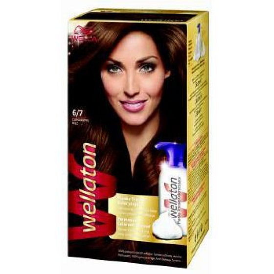 Wella Wellaton pěnová barva na vlasy 6/7 Čokoláda