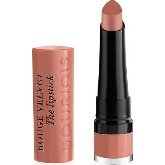 Bourjois Rouge Velvet The Lipstick rtěnka 01 Hey Nude 2,4 g