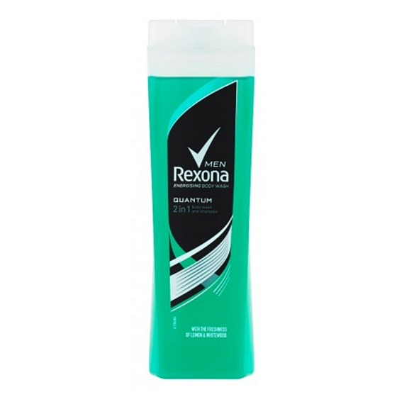 Rexona Men Quantum 2v1 sprchový gel a šampon pro muže 250 ml