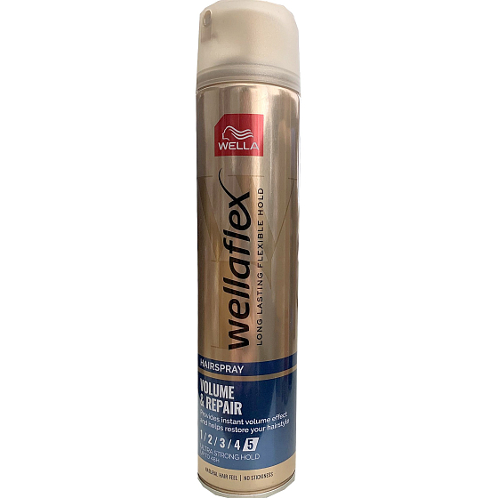 Wella Wellaflex Volume & Repair Ultra Strong Hold ultra silné zpevnění lak na vlasy 250 ml