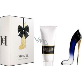 Carolina Herrera Good Girl Légére parfémovaná voda pro ženy 50 ml + tělové mléko 75 ml, dárková sada