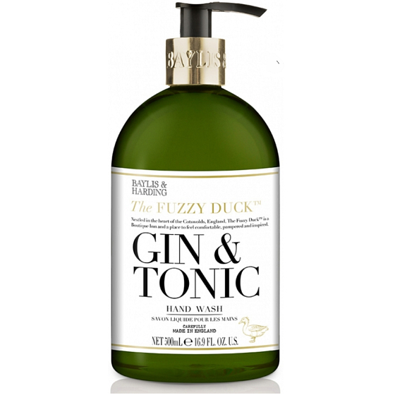 Baylis & Harding Gin a Tonic tekuté mýdlo na ruce dávkovač 500 ml