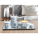 WoodWick Seaside Neroli - Pobřežní neroli vonná svíčka s dřevěným širokým knotem a víčkem sklo loď 453 g