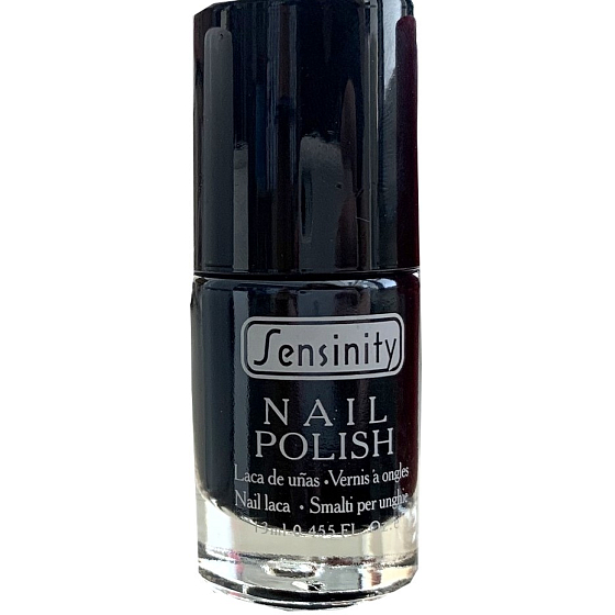 Moje Sensinity lak na nehty černá 13 ml