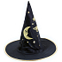 Rappa Halloween Klobouk čarodějnice pro děti 19 cm