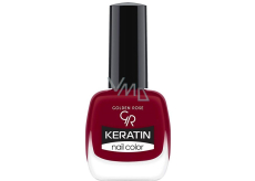 Golden Rose Keratin Nail Color lak na nehty 41 Dark Red 10,5 ml