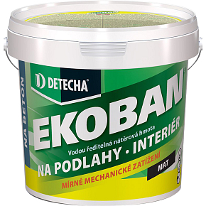 Detecha Ekoban barva na dřevo i beton, šedá, 15 kg Detecha Ekoban barva na dřevo i beton, šedá, 15 kg