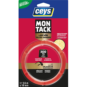 Ceys Montack Express oboustranná montážní páska, 19 mm × 2,5 m