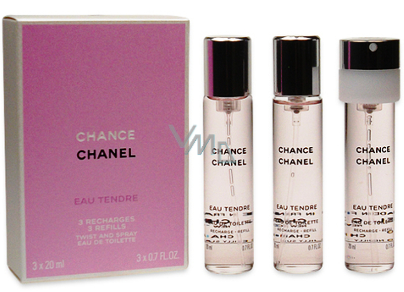 Chanel Chance Eau Tendre Eau de Toilette Nachfüllung 3 x 20 ml ab