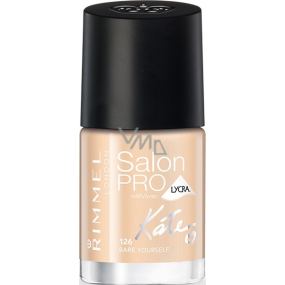 Rimmel London Salon Pro Lycra by Kate Nude Collection lak na nehty 126 Bare Yourself 12 ml