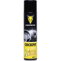 Coyote Cockpit sprej vanilka na čištění interiéru, 400 ml