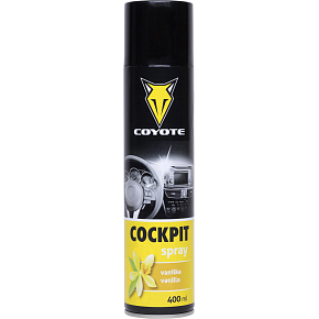 Coyote Cockpit sprej vanilka na čištění interiéru, 400 ml Coyote Cockpit sprej vanilka na čištění interiéru, 400 ml