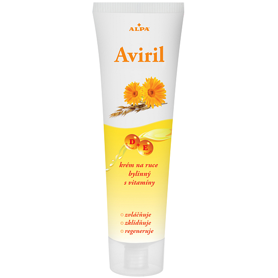 Alpa Aviril Bylinný s vitamíny krém na ruce 100 ml