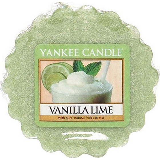 Yankee Candle Vanilla Lime - Vanilka s limetkou vonný vosk do aromalampy 22 g