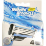 Gillette Mach3 Start náhradní hlavice 4 kusy, pro muže