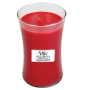 WoodWick Radish and Rhubarb - Ředkev a Rebarbora vonná svíčka s dřevěným knotem a víčkem sklo velká 609,5 g