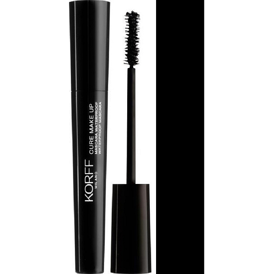 Korff Cure Make Up Waterproof Mascara voděodolná řasenka černá 9 ml