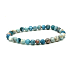 Larimar náramek elastický přírodní kámen, kulička 6 mm / 16 - 17 cm, kámen bájné Atlantidy