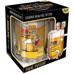 Nekupto Pivní půllitr Dobré pivo, ženy hezké 500 ml