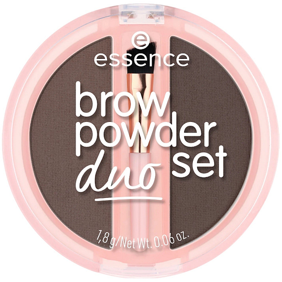 Essence pudr na obočí duo set 03 Dark 1,8 g