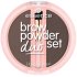 Essence pudr na obočí duo set 03 Dark 1,8 g