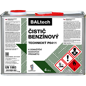 BALTECH technický benzínový čistič P6411, 4 l BALTECH technický benzínový čistič P6411, 4 l