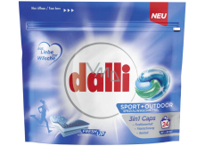Dalli Sport & Outdoor 3v1 prací tablety na bílé i barevné prádlo 24 dávek