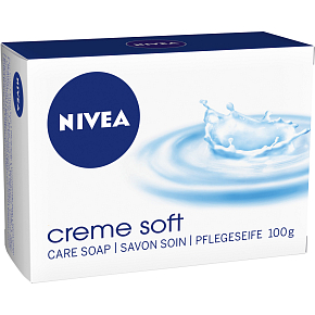 Nivea Creme Soft tuhé mýdlo, 100 g