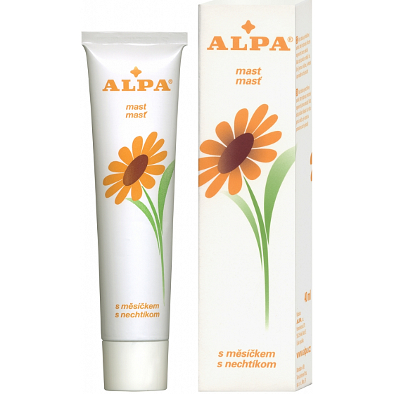 Alpa Měsíček mast suchou pokožku 40 ml