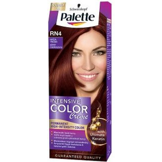 Schwarzkopf Palette Intensive Color Creme barva na vlasy odstín RN 4 Hnědá třešeň