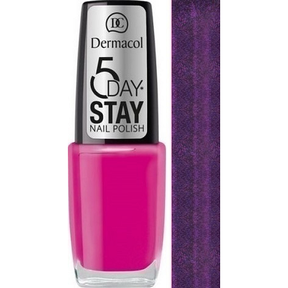 Dermacol 5 Day Stay Nail Polish lak nehty 10 10 ml