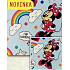 Nekupto Dárkový balicí papír 70 x 200 cm Vánoční Minnie Mouse 1 role BLI 046