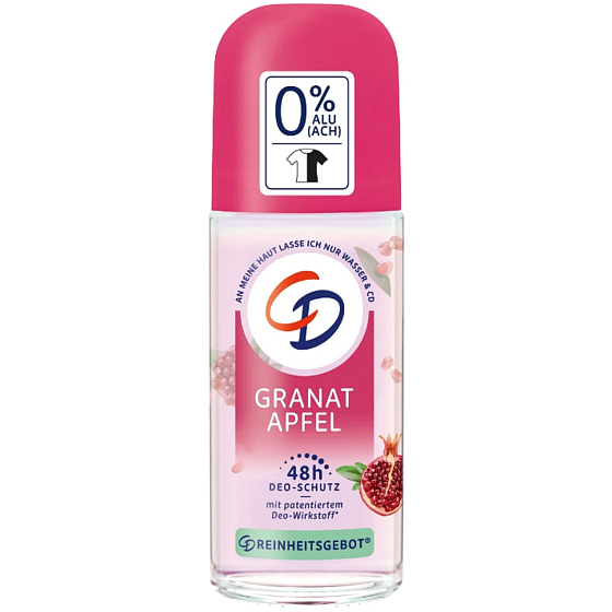 CD Granateapfel - Granátové jablko kuličkový deodorant roll-on pro ženy 50 ml