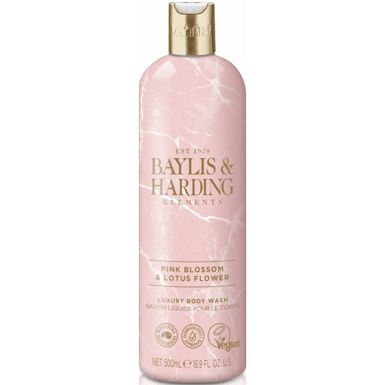 Baylis & Harding Růžový květ a Lotosový květ hydratační sprchový gel 500 ml