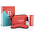 Balmain Paris Cosmetic Bag Red bezoplachový kondicionér 50 ml + maska na spaní + kapesní hřebínek + neoprénová taštička, kosmetická sada