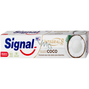 Signal Integral 8 Kokos bělicí zubní pasta 75 ml