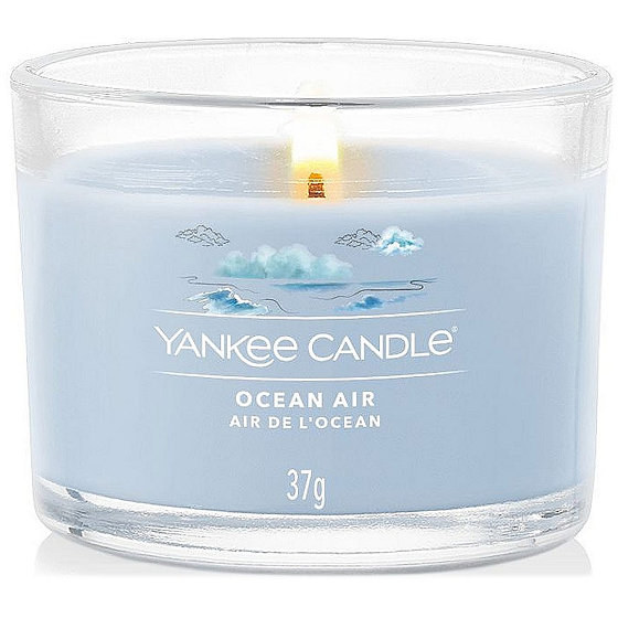Yankee Candle Ocean Air - Oceánský vzduch vonná svíčka votivní sklo 37 g